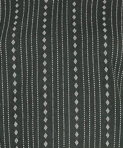 Image of DSK Studio Women's Cotton Short Kurti with Notch Neck Line 3 /4th Sleeves Abstract Pattern Short Length and Regular Fit