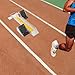 XUFOPLY Aluminum Starting Block for Track and Field, 6 Angle Adjustable Starting Block Angle Adjustable Athletics Track Starting Block for Athletes and Runners