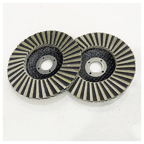 4インチ 100mm ダイヤモンドサンドホイール セラミックガラス研磨ルーバーブレード研磨ディスク 石用研削ホイール wanglan(240)