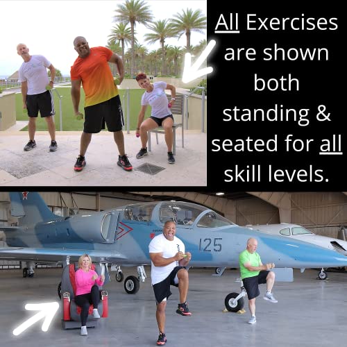 Vitality 4 Life With Curtis Adams EXERCISE DVD FOR SENIORS & BEGINNERS Ab Blast Exercise Dvds thumb #3