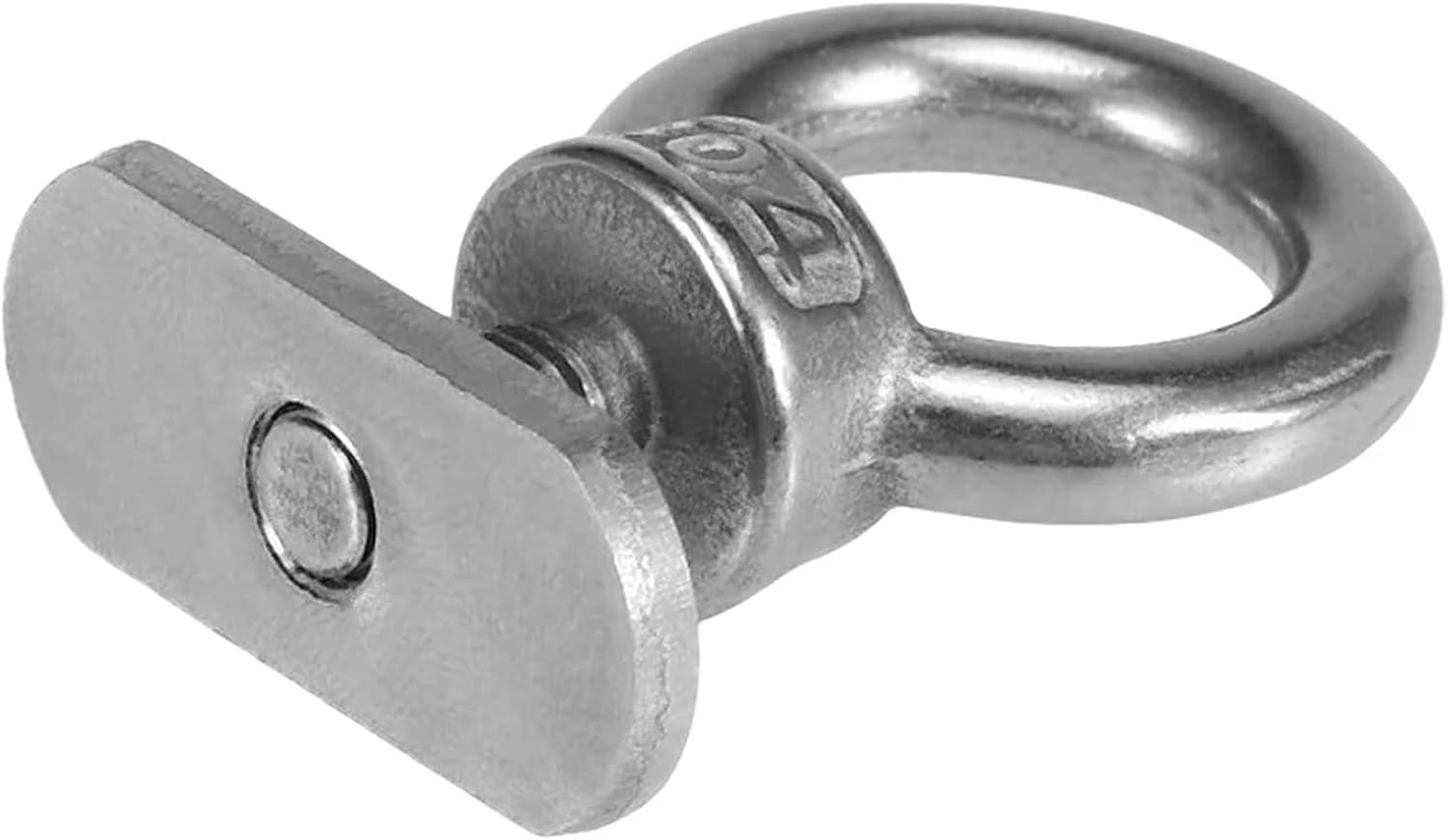 Kayak Rail Eyebolts Stainless Steel Kayak Track Mount Tie Down Eyelet Rail Accessory for Canoe Boat Ideal for Fishing/Recreational Kayaks.