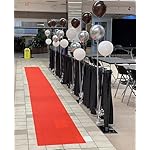 Red Carpet Runner for Party, 2 x 15 ft, Non-Woven Polyester Fabric Aisle Runner for Wedding Ceremony, Hollywood Red Carpet for VIP Awards Night Theme Party Decorations - Image 2