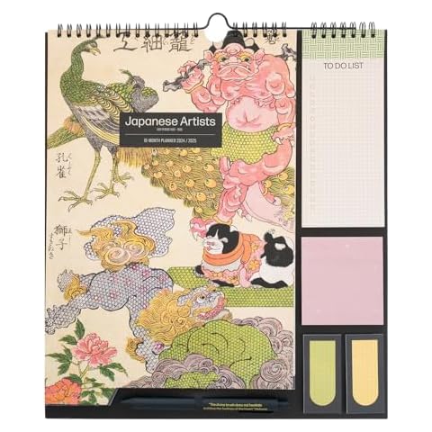 Grupo Erik Japanese Artists Wall Planner 2025 Cover