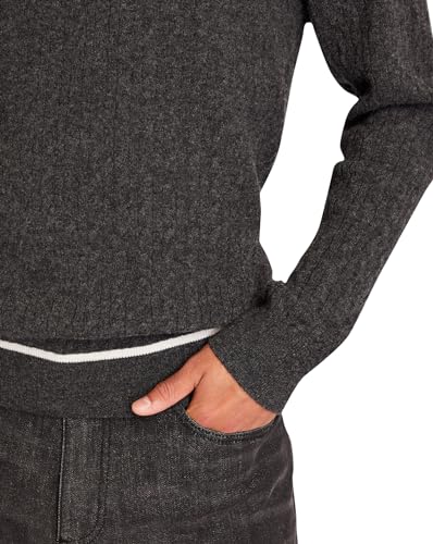 Club Monaco Men's Cable Tipped Crewneck Sweater3