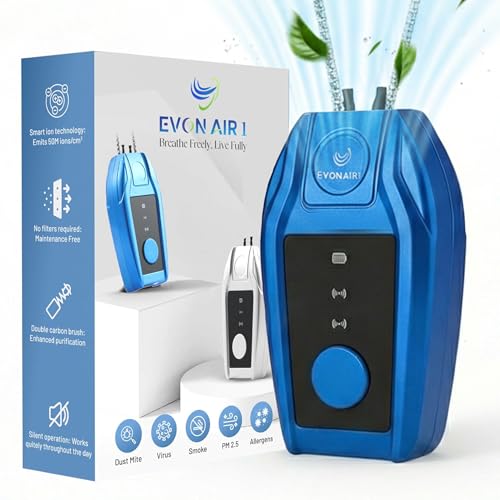 Portable Air Ionizer 50M Ions/cm³