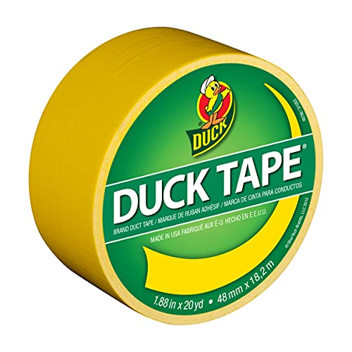 Image of Duck Color Duct Tape, 6-Roll, Yellow (1304966 C)