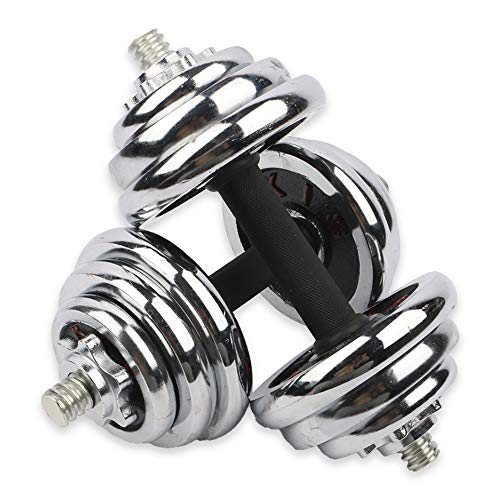 Plating dumbbells, huishoudelijke dumbbells, fitnessapparatuur, armspier dumbbells, verwijderbare dumbbells, pure stalen… - Afbeelding 5