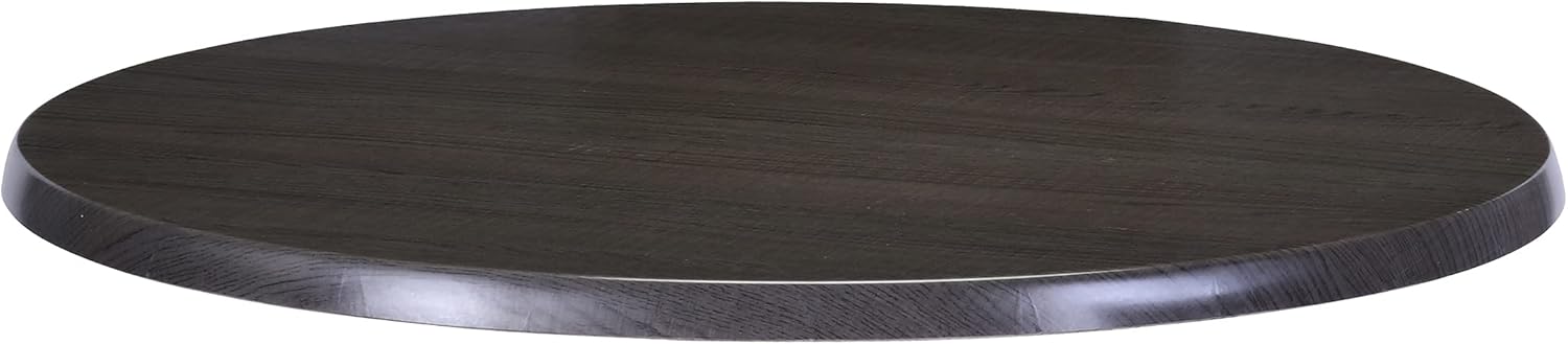 Holland Bar Stool Co. 36 Diameter Charcoal, Indoor/Outdoor All-Season EnduroTop Table Top