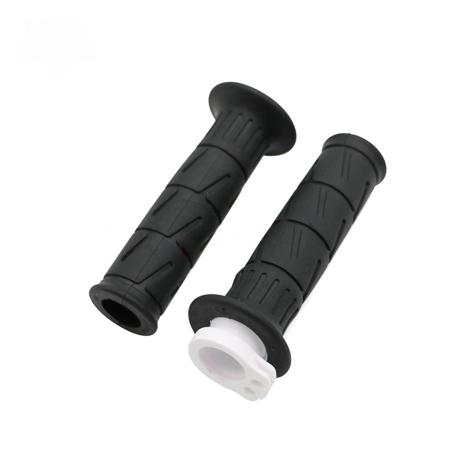 Empuñaduras Manillar Empuñadura De Goma De Doble Acelerador para Motocicleta, Empuñaduras De Agarre Universales, Funda De Goma Antideslizante para Manillar De Motocicleta(13cm)