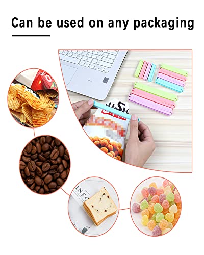 Chiudi Sacchetti, 12 Pezzi, Mollette Chiudi