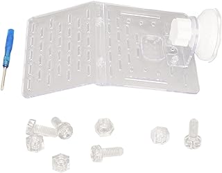 Plataforma de descanso de tartaruga, design de rampa, doca de tartaruga, rampa de tartaruga para réptil, sapo, tartaruga, tartaruga, caranguejo (M)