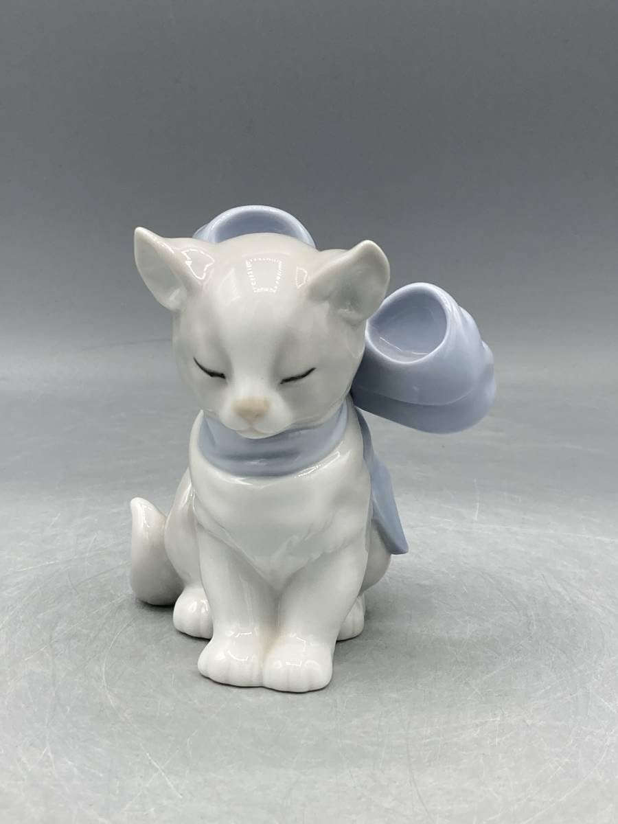 リヤドロ リボン 猫 フィギュリン Amazon.co.jp: リヤドロ ナオ 猫 リボン 置物 フィギュリン 陶器
