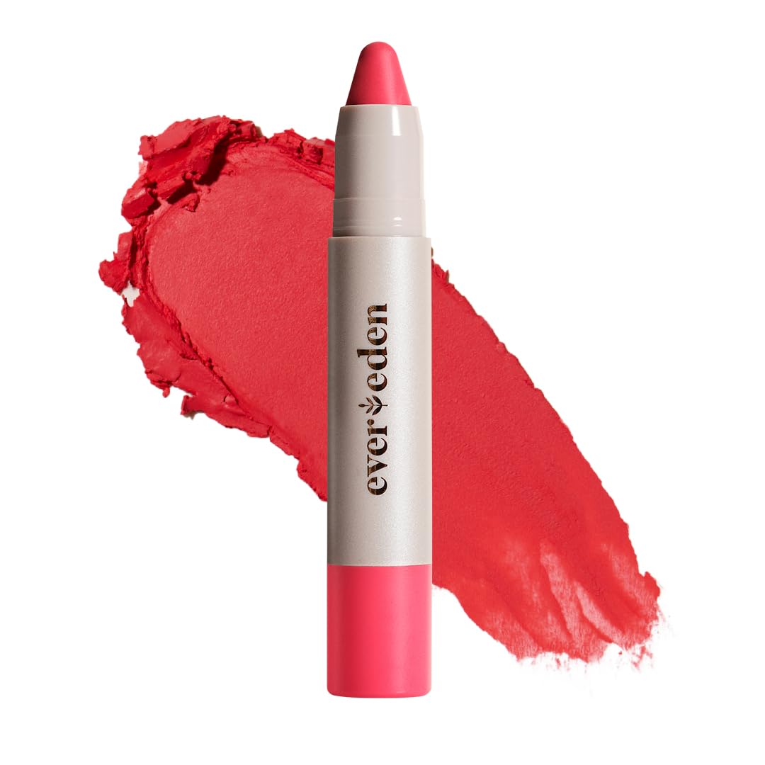 Kids Fantasy Face Crayon: Electric Rose - Non Toxic Kids Makeup & Multi-Purpose Face, Eye, & Lip Crayon - Natural, Vegan, & Clean Makeup - Safe for Sensitive Skin