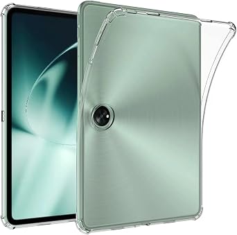 Zeking for OnePlus Pad 2023 Case, Crystal Clear Transparent Reinforced Corners TPU Shock-Absorption Flexible Case Cover for OnePlus Pad 11.61"2023 Clear