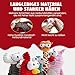 Nocciola 2 Packs Quietschendes Hundespielzeug, 2 Lustige Seltsame Quietschen für Verschiedene Tiere, Unzerstörbares Kuscheltier für Welpen, Plüsch-Spielzeug für Kleine, Große Hunde