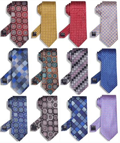 Image of WeiShang Neckties for Men, Classic Formal Tie
