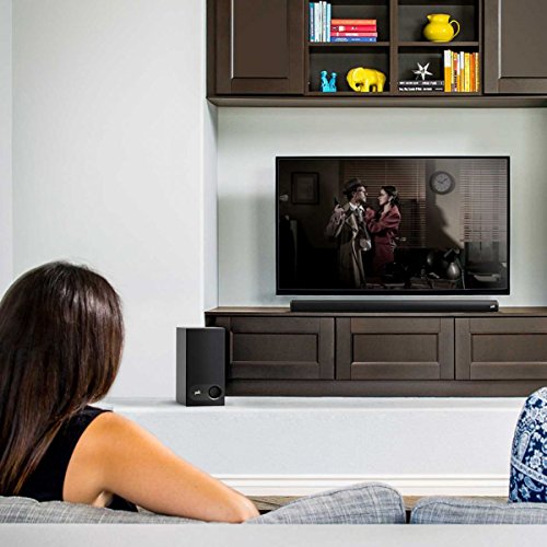Image of Polk Audio Signa S1 Universal TV Sound Bar and Wireless Subwoofer System (Black)