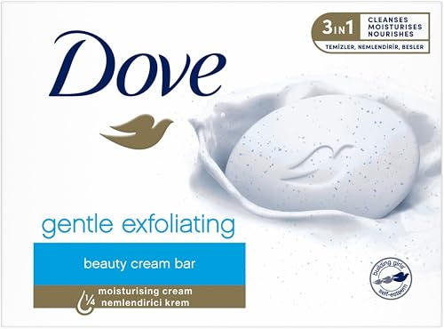 Dove Gentle Exfoliating Beauty Cream Bar Soap 90 g