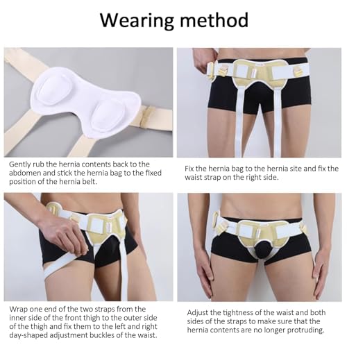 Faja Hernia Inguinal para Hombre y Mujer Pequeña miniatura 7
