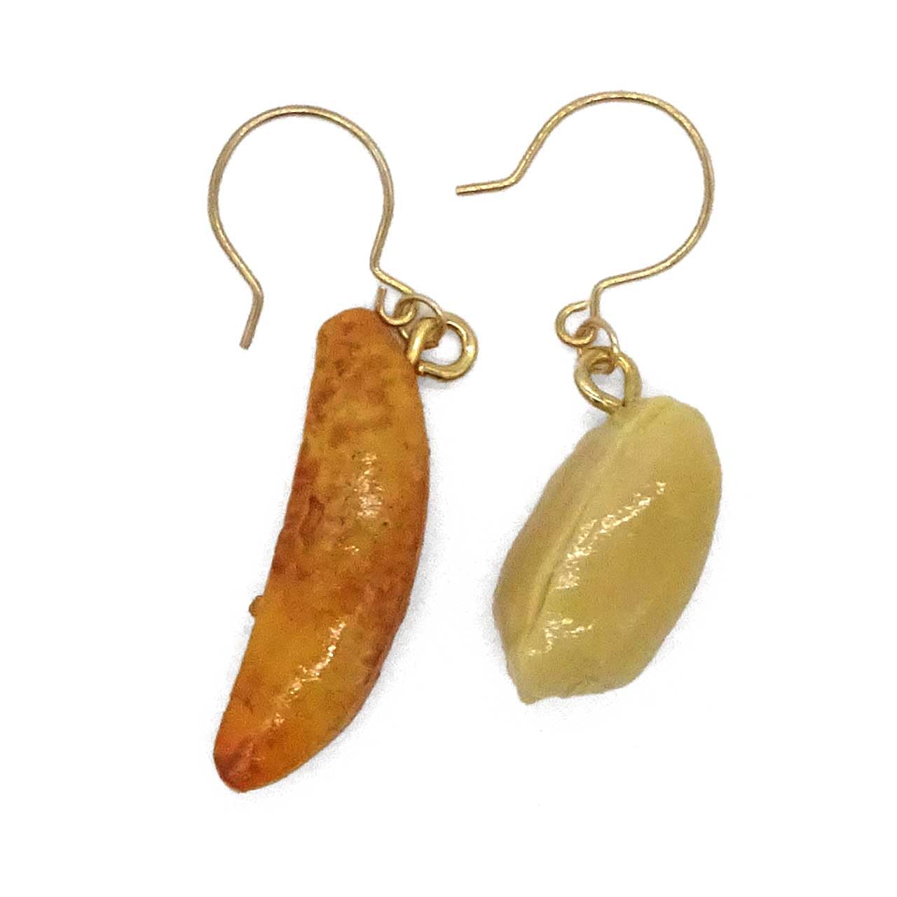 Amazon.co.jp: 食品サンプル ピアス 食べちゃいそうな 柿の種 : 食品 