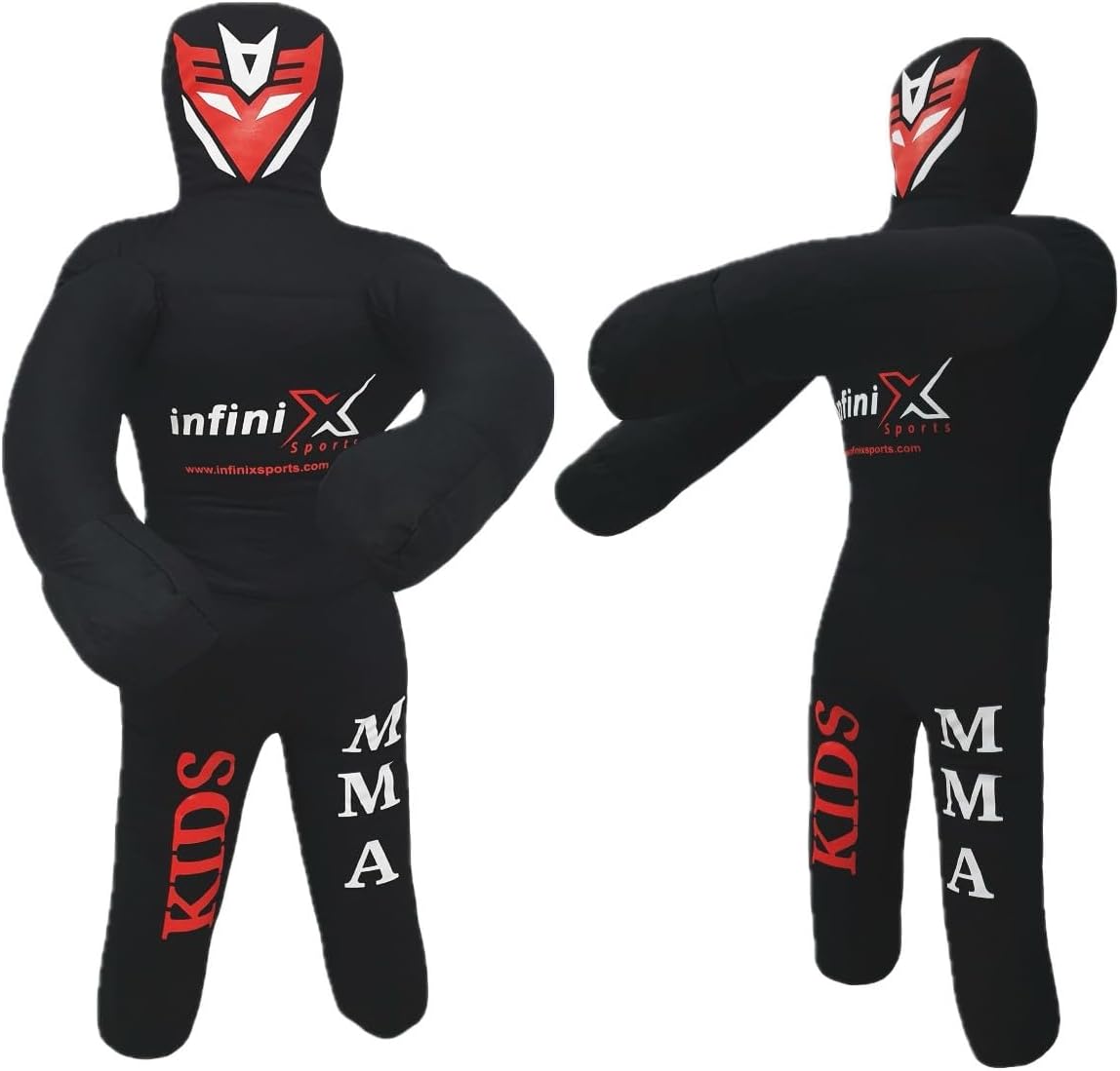 Kids Grappling Dummy for Kids Youth MMA Boxing Brazilian Jiu Jitsu Dummy - 110cm Unfilled