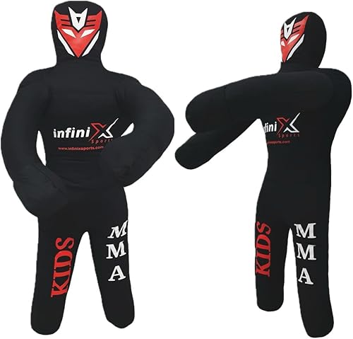 Maniquí de Jiu Jitsu Brasileño para Niños Jóvenes MMA Boxeo Jiu Jitsu Brasileño - 43.3 in Sin Relleno