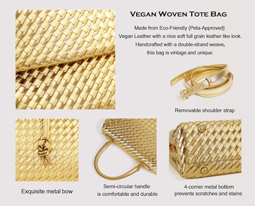 Bolso bandolera tejido para mujer miniatura 6
