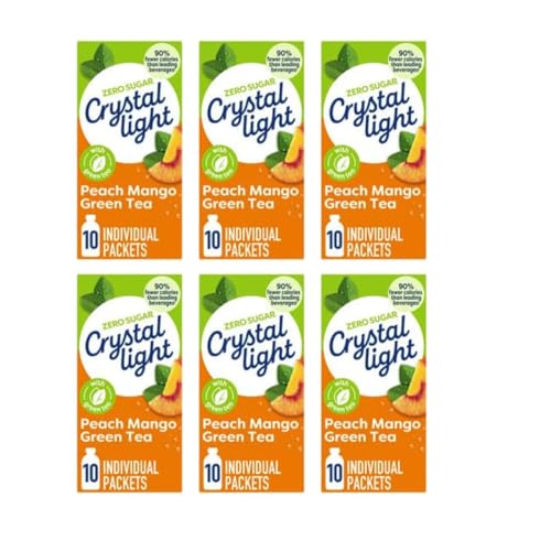 Crystal Light On-The-Go Drink Mix Packets, Zero Sugar Powder