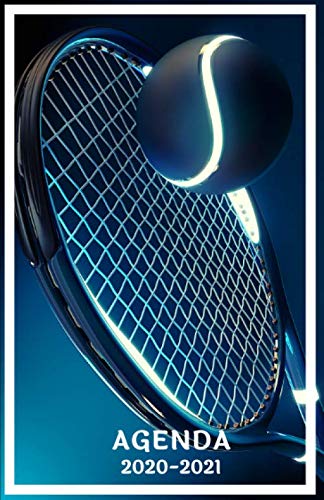 Agenda 2020 2021: Agenda Scolaire Tennis | Agenda Journalier de Septembre 2020 à Août 2021 pour Collège Lycée