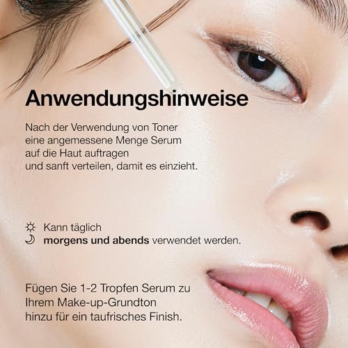 Anua PDRN Hyaluronic Acid Capsule 100 Serum, Strahlendes Gesichtsserum, Lachs-DNA, Hyaluronsäure, Hydration, aufpolsternder Feuchtigkeitseffekt, Leicht, Glass Skin, Korean Skincare, 30ml