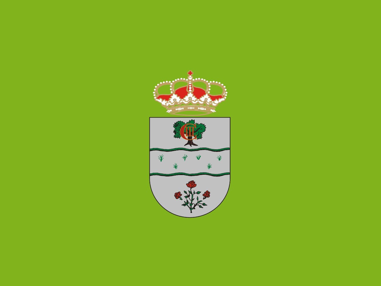 Drapeau Cañada Rosal Sevilla anti-UV grand format qui ne décolore pas