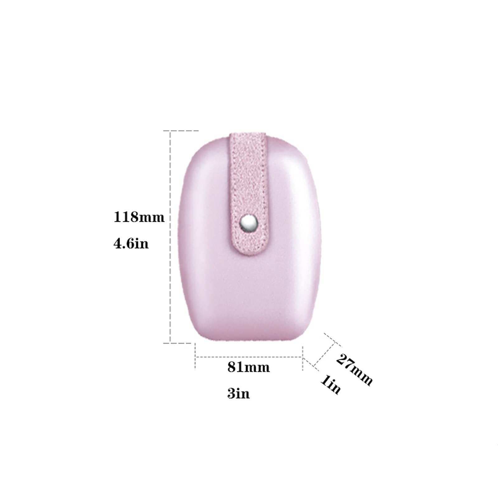 Obcinacze do paznokci Mini zestaw do manicure Zestaw obcinaczy paznokci 6 w 1 pielęgnacji pedicure ze stali nierdzewnej z przenośnym etui podróżnym(Pink)