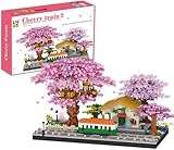 【Mini Sakura Arbre Maison Construire Bloc】 Les blocs de construction de cette cabane dans les arbres Sakura sont plus petits que les blocs de construction normaux et ont un grand nombre. Demande beaucoup de patience et de persévérance. Cependant, la qualité décorative après lachèvement est meilleure que les blocs de construction traditionnels.