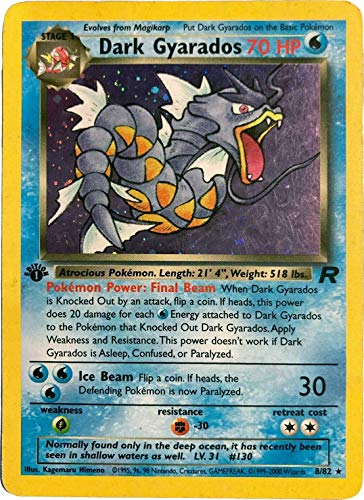 Pokemon - Dark Gyarados (8/82) Promos