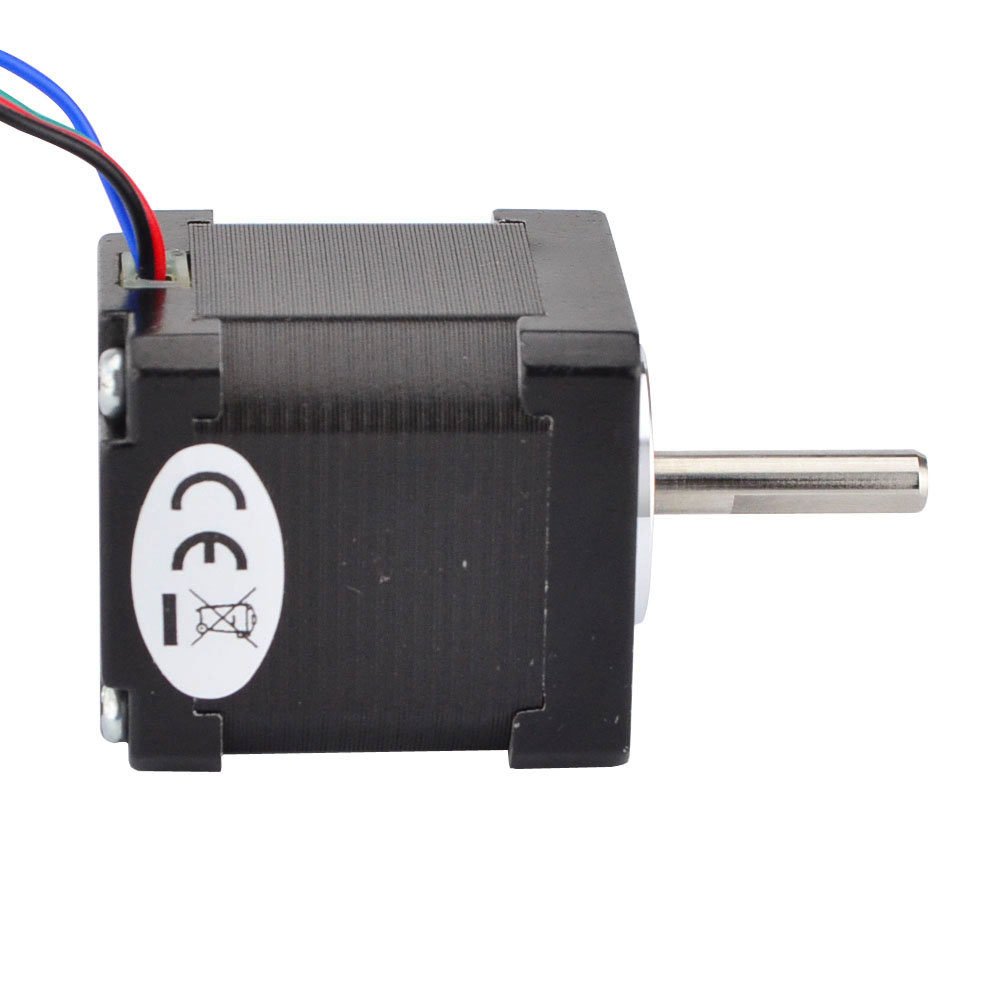 STEPPERONLINE Moteur pas à pas Nema 14 - 1,8 deg - Bipolaire - 0,5 A - 23 Ncm - 35 x 42 mm - 4 fils - Imprimante 3D