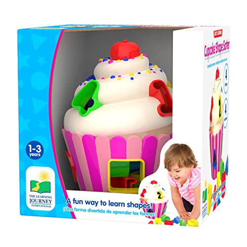 Sorting Shapes Cupcakes Learning Toy