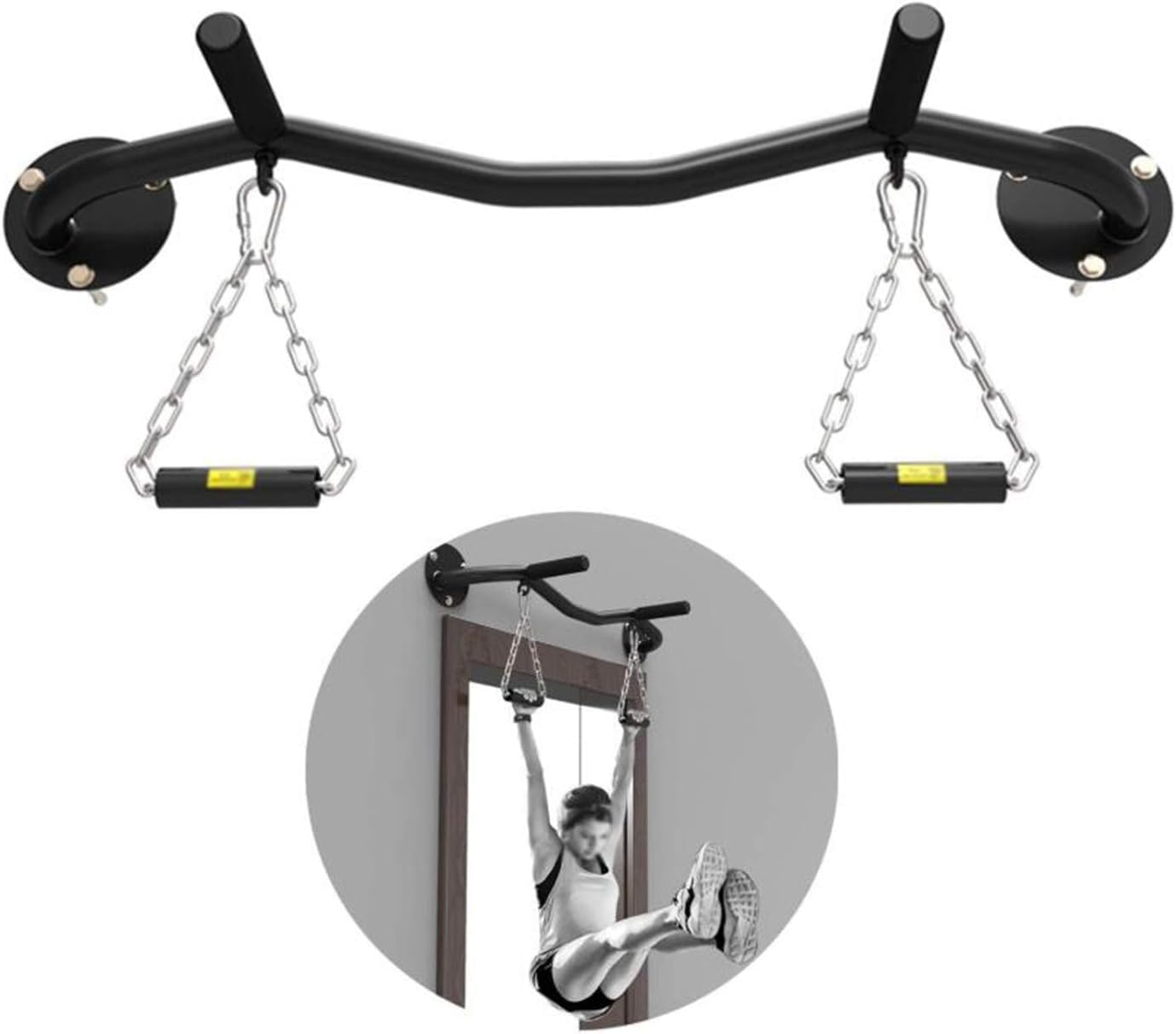 Amazon.co.jp: 筋トレ器具 筋トレマシン プッシュアップバー 壁掛け式