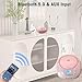 WIITHINK Portable CD Player Boombox with Bluetooth,FM Radio,USB MP3 Playback,AUX-in,Headphone Jack,CD-R/RW and MP3 CDs Compatible,Small CD Player for Home or Outdoor