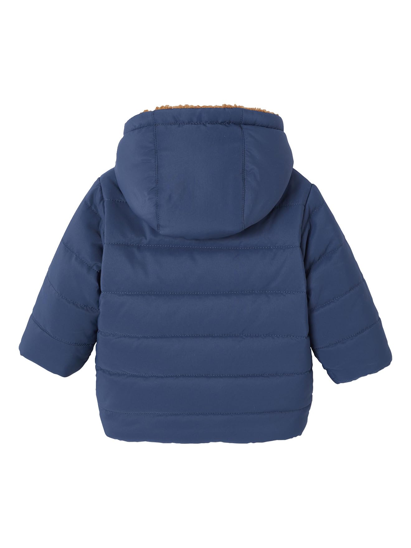 VERTBAUDET Doudoune à Capuche Bébé Réversible Zippé Sherpa