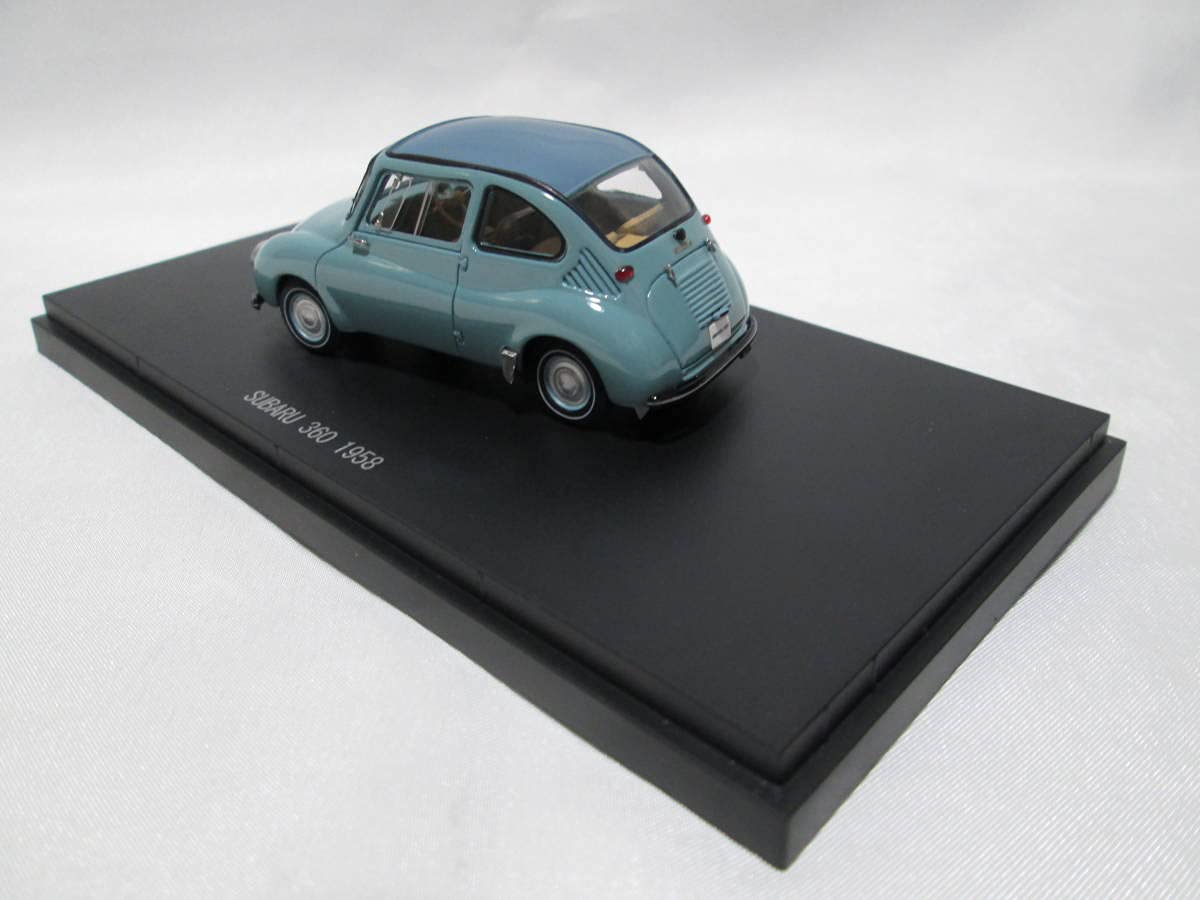 Amazon | EBBRO エブロ 1/43 スバル 360 1958 Blue | ミニカー・ダイ