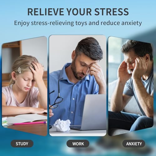 Image of Fidget Gun Toys for Adults, Metal Guns with Shell Ball Target Sight Funny Toys Alloy Stress Anxiety Relief Office Toys (Red)