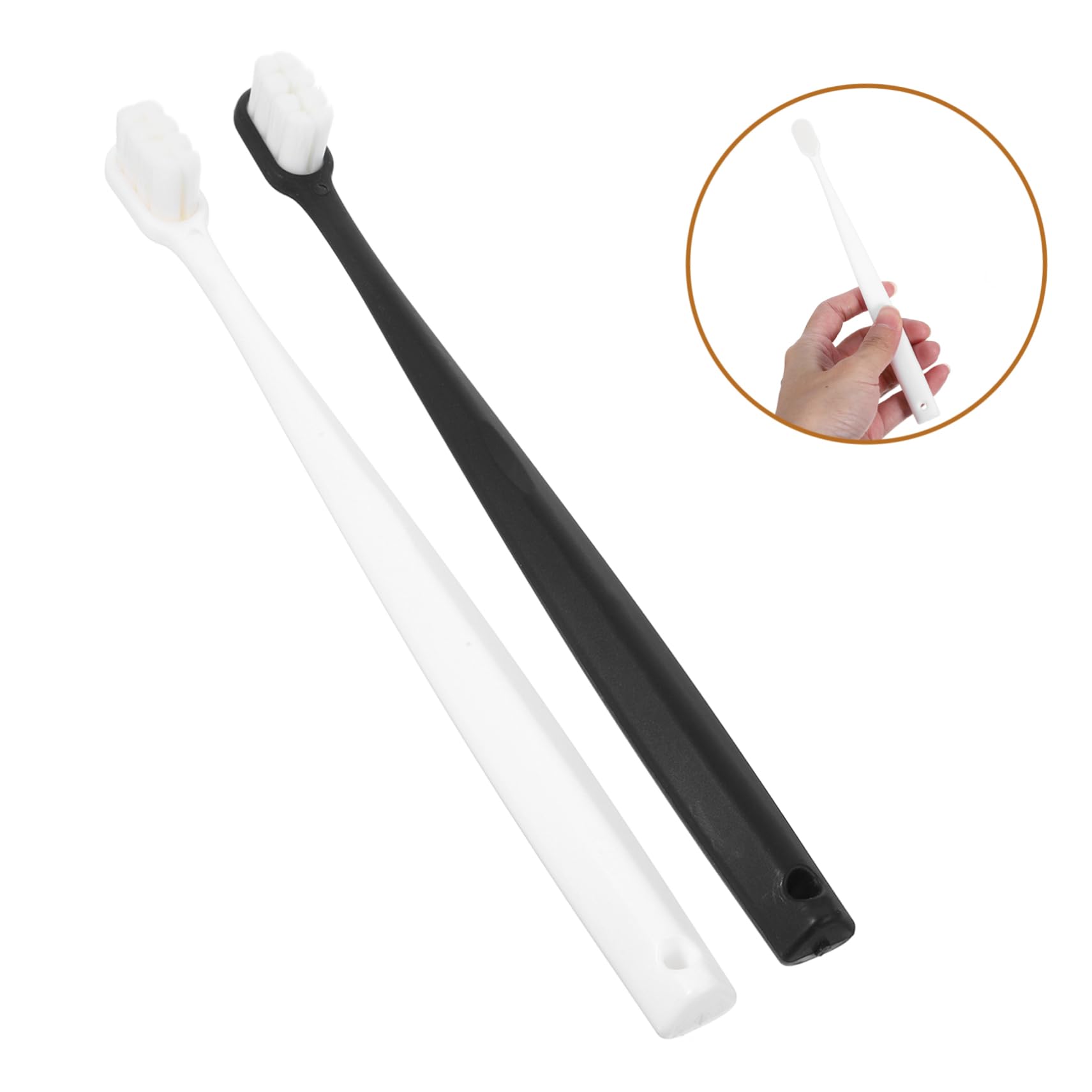 PACKOVE 30pezzi Spazzolini Da Viaggio Ultra Morbidi Per Donne Gravidanza e Set Pulizia Delicata Dei Denti Con Design Segmentato Per Gengive Sensibili
