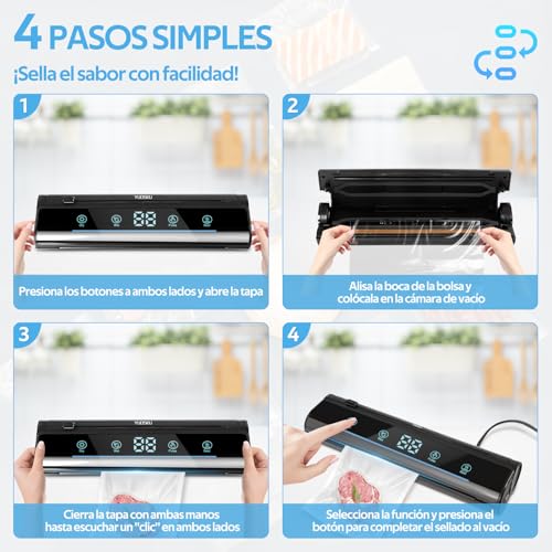 La mejor comparación de Envasadoras al vacío disponible en línea para comprar. 24 Imagen adicional