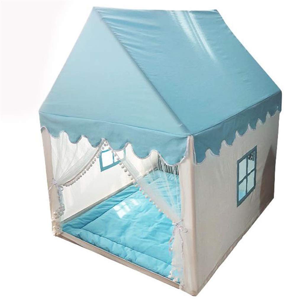 Children's Tent, Indoor Game House Dream Castle Starry Sky Cotton Canvas Princess Birthday Present (Color : Yellow, Size : #1)