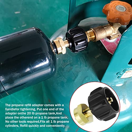 Mensi Qcc Type 1 Outddoor Camping Grill Propane Refill Adapter Refill Propane From 20-50Lbs Cylinder Tank To Small 1Lb Bottle #TOP4