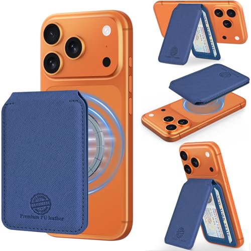 COANJIUO CEHbgJ[hz_[ Magsafe Phone Walletp iPhone 17 16 15 14 13 12 Pro Max Plusp ߉\ȃX^h XU[ (12/13 Miniɂ͔Ή) u[