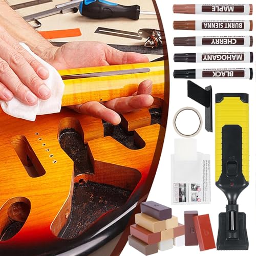 Kit de réparation de sols stratifiés avec marqueurs pour meubles - 3