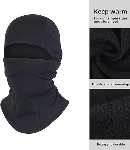 Miniatura 3 de Máscara de esquí para hombre, pasamontañas, polaina, invierno, máscara facial, esquí, snowboard, motocicleta, equitación, KCFWT001