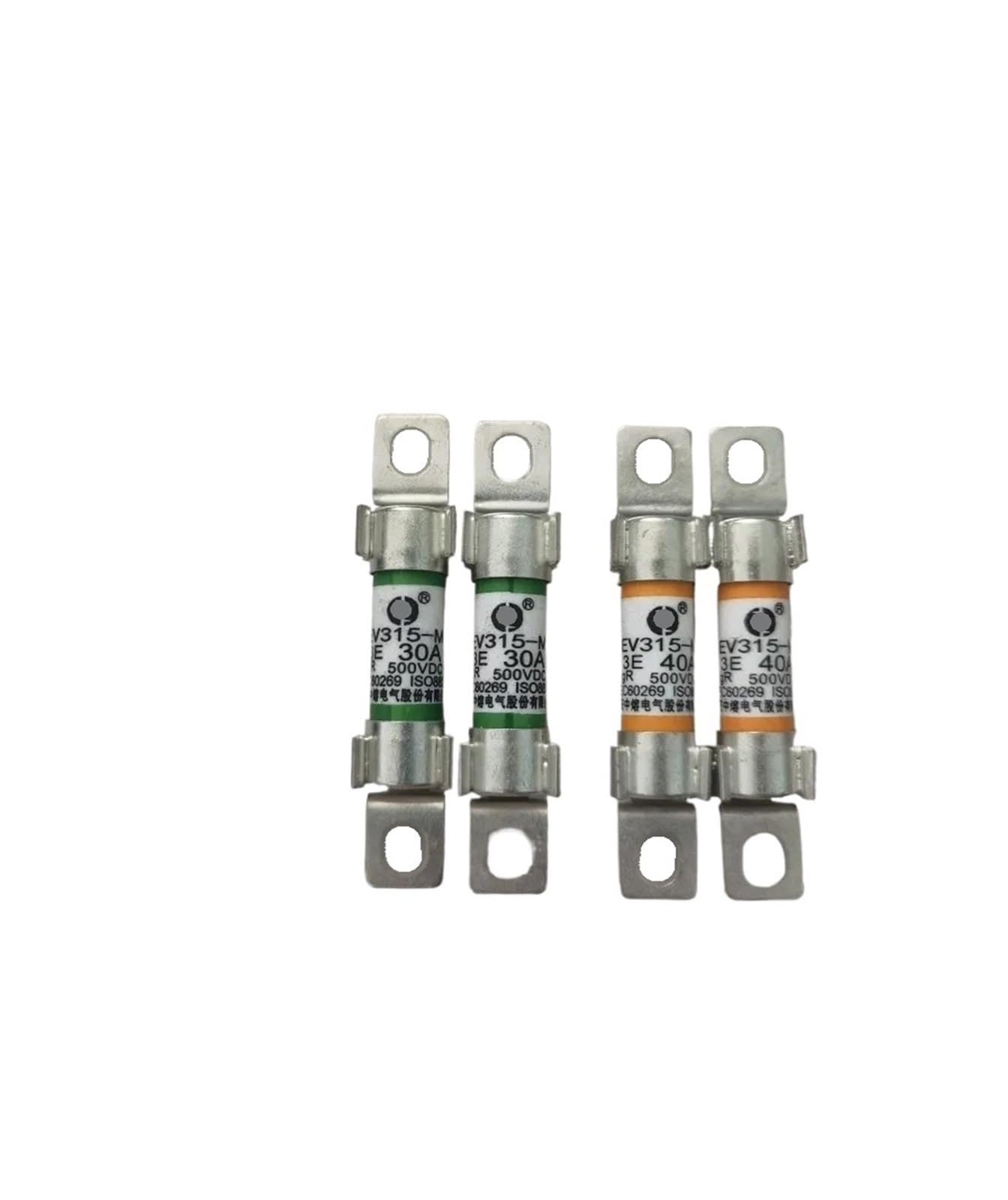 CXFCIHFT 1pcs EV315-M 3E 30A-40A fuse 500VDC fuse(EV315-M 3E-40A)