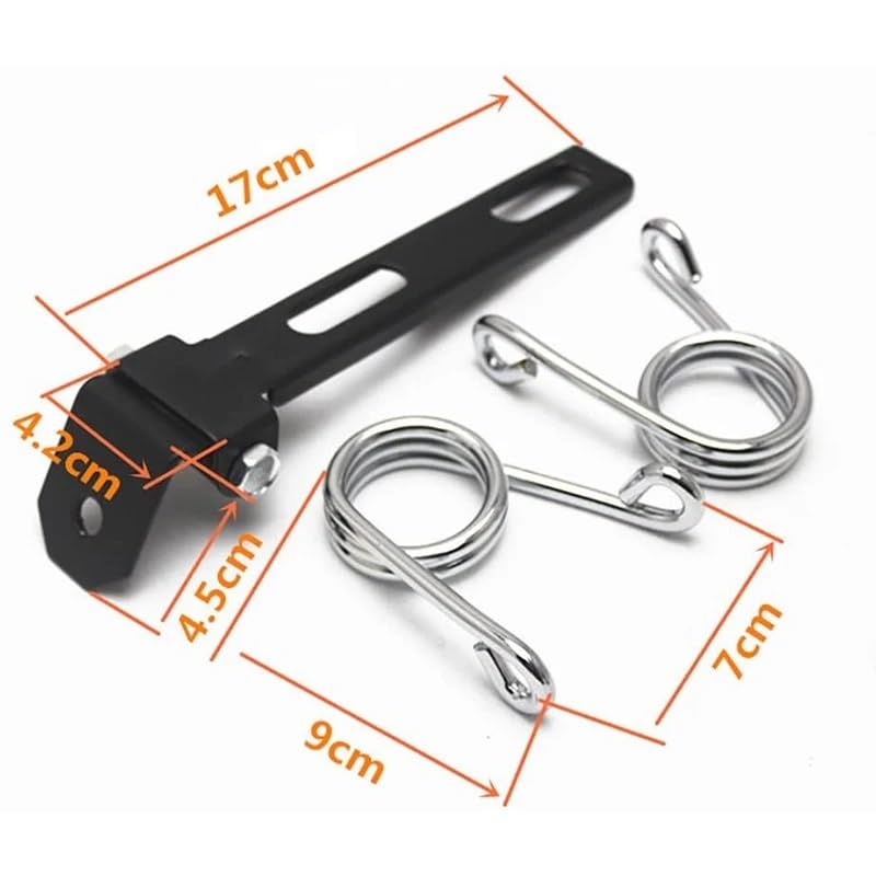 Asiento individual chopper para evitar dolores de espalda con muelles y soporte 2